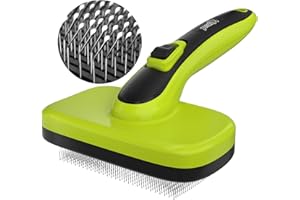 pecute Szczotka dla psów, długie włosy, szczotka dla kotów, szczotka do usuwania sierści, szczotka do pielęgnacji sierści, szczotka do pielęgnacji sierści, dla kotów, psów, krótkowłosych