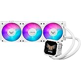 ASUS TUF GAMING LC III 360 ARGB AURA SYNC RGB 120MM*2 ADRESLENEBİLİR RGB FAN CPU SIVI SOĞUTUCUSU 6 YIL GARANTİ BEYAZ