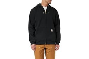Carhartt Sweat-Shirt Mi-épais avec Fermeture Éclair sur Toute la Longueur Loose Fit Sweatshirt Homme