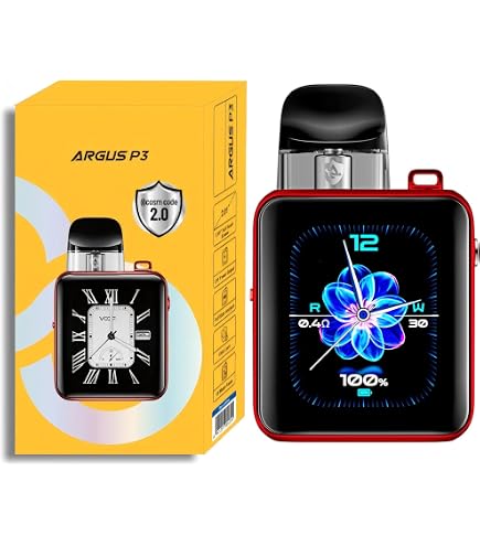 ARGUS P2 | VOO'POO Argus P2 Pod Kit 30W + 2ml Top-fill ARGUS Pod Cartridge  (0.4 + 0.7), 1100mAh Built-in Battery - Sans nicotine : Amazon.fr:  High-Tech