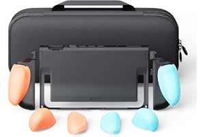 Savage Raven by Skull & Co. FissionGrip Bundle (Carrying Case included): Dockable Split Protective Case for Nintendo Switch 2