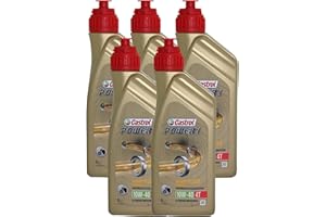 LUBRIALPHA olio motore 4 tempi 10w40 Castrol Power1 4T 10W-40 5x1lt.