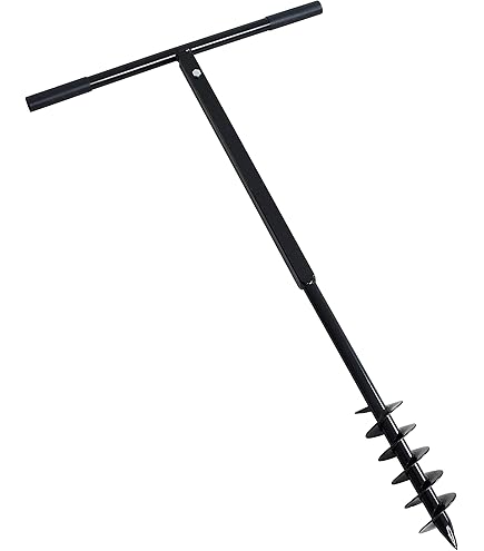 Synx Tools Palenboor - Grondboor Palenzetter Met houten stelen Synx Tools Palenboor - Grondboor Palenzetter Met houten stelen