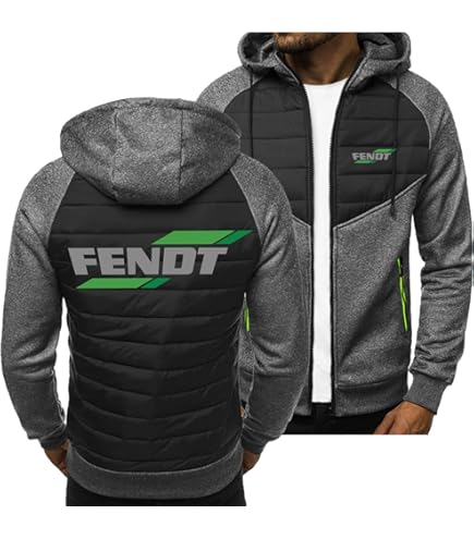 WZYRZ Herren Kapuzenpullover Mit Reißverschluss - Winddichte Jacke Für Frühling & Herbst