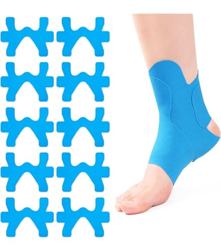 Nastro Kinesiologico Ginocchio 10 Pezzi Di Nastro Kinesiologico Pretagliato Per Ginocchia, Elastico E Impermeabile Per Proteggere Le Ginocchia Durante Lattivita Sportiva 4 Colori 91966451 Tapping Nastro Kinesiologico