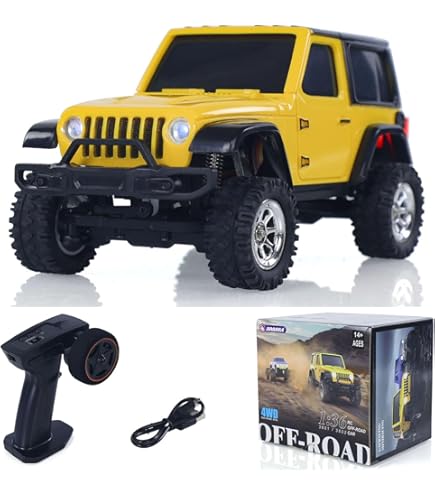 LDARC 1:43 Scale Mini RC Crawler RTR RC Rock Truck 4x4 2.4GHZ
