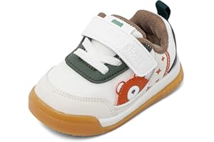LACOFIA Scarpe Primi Passi Bambino Scarpine Neonato Sneakers Bimbo con Suola Gomma Antiscivolo