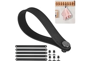 XHTXHT 6pcs Handtuchaufhänger clip - Nähfrei-Aufhänger für Handtücher - Silikon handtuchhaken - handtuchclips zum aufhängen,Wasserdichtes Silikonmaterial Für Bad, Küche, Camping(schwarz)