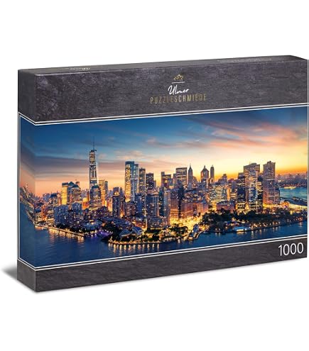 Puzzle 1000 Pezzi Quickdraw - New York Times Square, Monumenti Americani, 14+ Anni