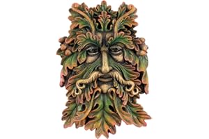 Something Different TM_36417 Tablica | Zielona Twarz Człowieka | Ornament | Dekoracyjna | 1 szt