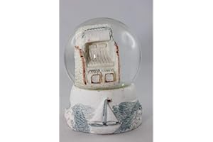 AGRWAB Out of the blue, Roxan 27354 - Bola de nieve (polirresina, 6 x 4,5 cm)