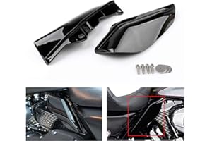 ARTUDATECH Déflecteurs d’air Artudatch pour moto - Cadre intermédiaire - Pour Harley Touring Street Glide, CVO Street Glide