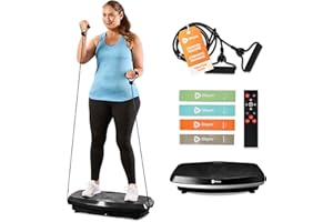LifePro Hovert 3D Vibration Plate Machine - Dual Motor Oscillation, Lateral + 3D Motion Viberation Platform Machine - Full Whole Body Vibrarating Machine for Home Exercise, Fitness & Weight Loss