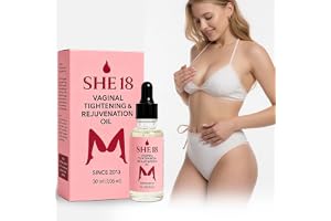 SHE18 Vaginal Tightening Oil Like a Virgin (Cream Gel Spray) Pussy Tighten Woman Intimate Zone Yoni Tight Narrows Walls Improves Health Enhance Sensitivity