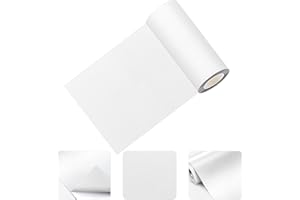 20 * 150cm Cuir Autocollant, Simili Cuir Autocollant Blanc, Kit Reparation Cuir, Simili Cuir Cuir Adhesif Reparation Canapé pour Réparation et Rénovation de Sac à Main, Meubles, Sièges de Voiture