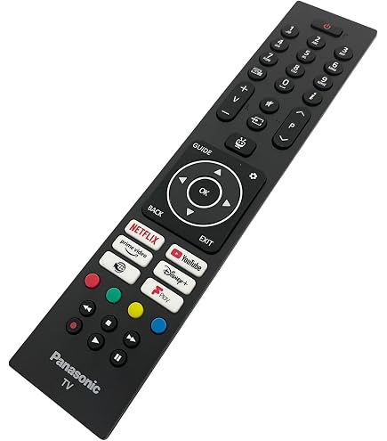 GOUYESHO Nue RC45192 30115448 Telecomando di ricambio compatibile con Vestel 30115448 Telecomando TV TX-42MZ800E TX-48MZ800E TX-55MZ800E TX- 65MZ800E (senza voce