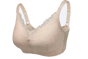Sendyou Mastectomy Bras with Pockets for Women Post Surgery Breast Prosthesis Wirefree
