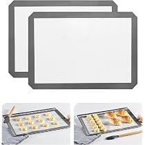 Tappetino Da Forno Perforato In Silicone 2 Pezzi 30x40 Cm | Senza BPA, Antiaderente, Lavabile In Lavastoviglie