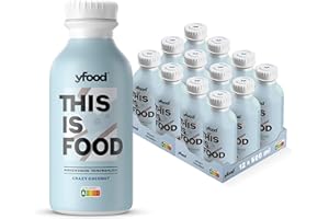 yfood noce di cocco, pasto pronto da bere, THIS IS FOOD drink, 34 g di proteine, 26 vitamine e minerali (12 x 500 ml)