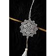Genesis Arts Islamic Car Hanging Dream Catcher Accessories Best for Your Car Interior Hanging, Gift, (Silver Panjentan Pak)