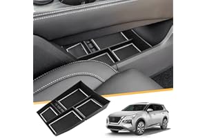 ‎LFOTPP LFOTPP Kompatibel mit Nissan X-Trail T33 2022 2023 Mittelkonsole Aufbewahrungsbox, Armlehne Organizer Tray Handschuhfach Unten die Mittelkonsole, X-Trail T33 Zubehör (Weiß)