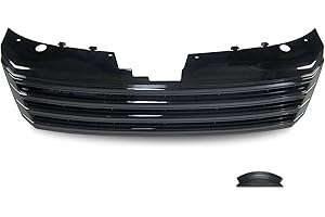 JOM CAR PARTS & CAR HIFI GMBH JOM 3AA853653OE Kühlergrill ohne Emblem, hochglanz schwarz