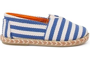 Pisamonas Espadrilles Rayures Style Camping Bande Élastique