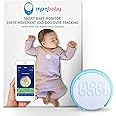 New MonBaby Smart Button - a Smart Breathing and Movement Monitor - White