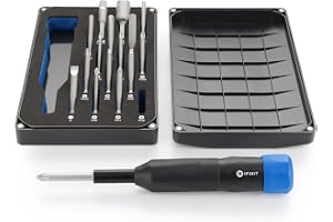 iFixit Megalodon drivaggregat kit | 16-bitars set för hushållsreparation med svängbart grepplåskåpa