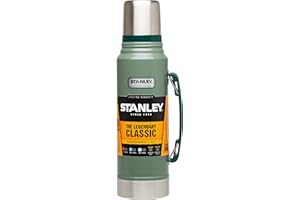 Stanley Classic Legendary Thermos - Mantiene la Temperatura 24 Ore (Caldo/Freddo) - Borraccia Termica - Senza BPA - Bottiglia Termica 1L - Borraccia Acciaio Inox - Termos