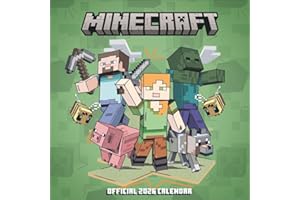 Minecraft Broschurkalender 2026