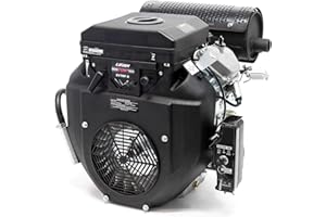 WilTec LIFAN 2V78F-3 Cylindre Double Moteur Essence 15kW Démarreur électrique Tracteur Pelleuteuse 25mm