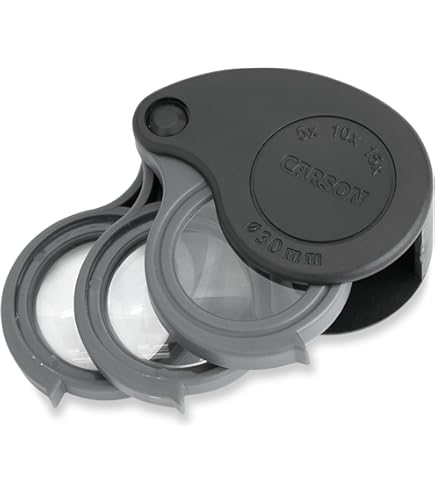 Lente D'Ingrandimento Eschenbach 10x - Diametro 23 Mm, Ottone Cromato - Foto 6