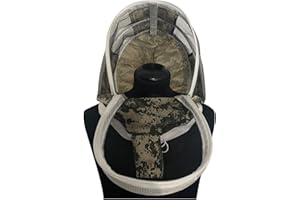 URBANSBEE Chapeau d'Apiculture professionnel ventilé - Chapeau d'Apiculteur Carré/ Rond/ Fantaisie, Chapeau de protection d'apiculteur avec Voile et Filet Net respirant pour Unisexe