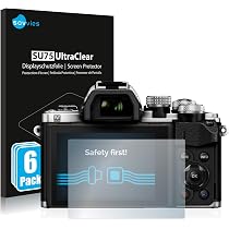 Savvies 6x Displayschutzfolie Für Olympus OM-D E-M1X – Ultra-transparent, Kratzfest, Made In Germany