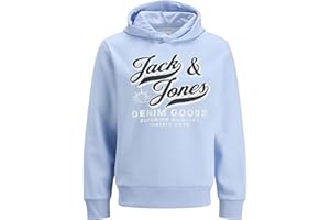 JACK & JONES Herren Jjelogo Sweat Hood 2 Col Aw25 Noos Jnr Jjelogo Sweat Hood 2 Col Aw25 Noos Jnr (1er Pack)