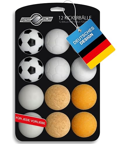 DOJA Barcelona | Balle Babyfoot Blanche | Lot 6 Balles en Résine | Poids Boules Competition 36g | 34mm | Balles de kicker | Football de Table Balle | Accessoire Babyfoot | Remplacement Balles Babifoot DOJA Barcelona | Balle Babyfoot Blanche | Lot 6 Balles en Résine | Poids Boules Competition 36g | 34mm | Balles de kicker | Football de Table Balle | Accessoire Babyfoot | Remplacement Balles Babifoot