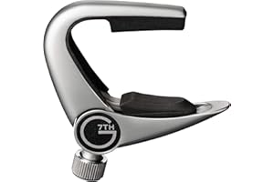 G7th Newport Partial Kapodaster #3 Chrom – Leichtes mit verstellbarer Spannung – Perfekter Kapodaster für Alternative Stimmungen auf Akustik- und E-Gitarren