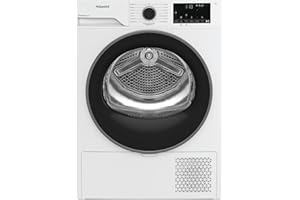 Hotpoint Ariston HPT 93D BS IT – Asciugatrice 9 Kg A Pompa di Calore, Libera Installazione, Classe D, PetHair Care, Gentle Care, Riduzione Delle Pieghe. 84,6 x 59,8 x 60,7 cm