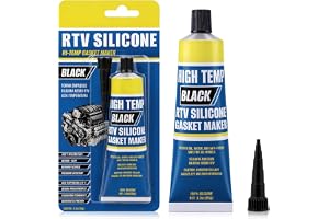 flintronic Tätningsmassa Motor, 85 ml motortätningsmassa, oljebeständig högtemperatur silikon tätningsmassa, cylinderhuvudtät