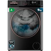 Cecotec Lavadora de Carga Frontal 9Kg Bolero Dresscode 9610 Inverter Steel A. 2000W, 1400 RPM, Bajo Consumo, Funci&oacute;n Vapor, M