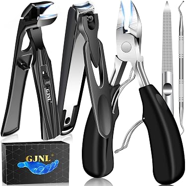 3-teiliges Nagelknipser-Set Mit Adlerschnabel – Edelstahl, Mit Feile & Nagelschieber, Spritzwassergeschützt