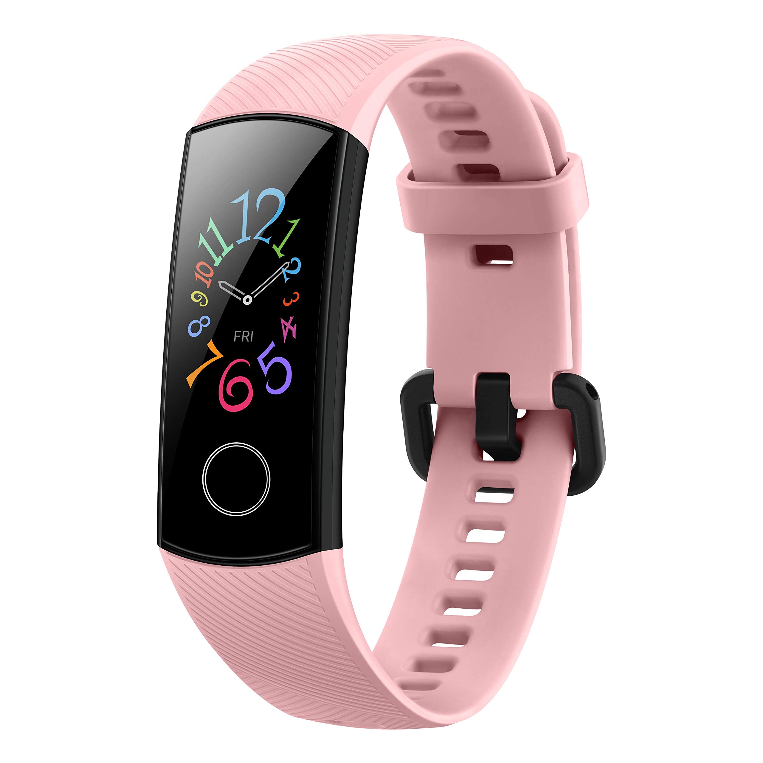 Honor Band 5 (CoralPink)- Waterproof Full Color AMOLED Touchscreen, SpO2 (Blood Oxygen), Music Control, Watch Faces Store, up to 14 Day Battery Life