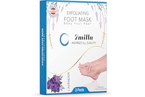 7MILLA Peeling Pied Chaussette La Prochaine Génération Masque Foot Solution Feet Mask Shiny Gommage Pieds Exfoliant Pour Les Callosités Soin Tres Abimes Hydratant Durillons
