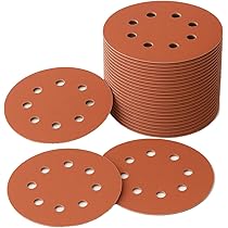 4 Cuscinetti Abrasivi In Schiuma 125mm - Per Levigatrice Orbitale 5 Pollici - Foto 3