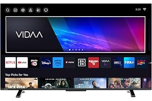 Toshiba 40LV2E63DAZ 40 Inch TV/VIDAA Smart TV (Full HD, HDR, Triple Tuner, Bluetooth, Dolby Audio) [2024]