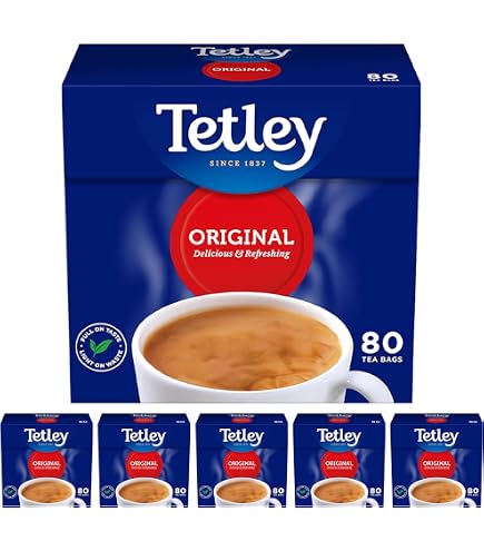 Tetley Extra Strong Black Tea Bags - Deep, Rich & Invigorating