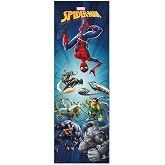 Grupo Erik Poster Kapı Posteri Marvel Spiderman Poster Covers Sanatsal Baskı - Dekorasyon Oturma Odası veya Yatak Odası Dekor