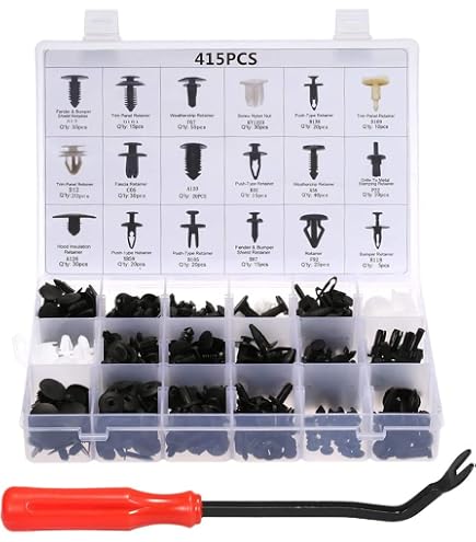 Genuine Mitsubishi Roof Molding Clip Set (Part #7403A143) - 14 Pieces For Lancer Evolution