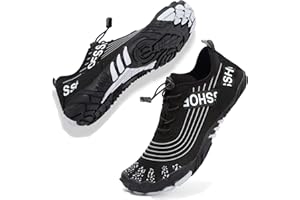 VTASQ męskie buty do sportów wodnych, joga, nurkowanie do surfowania, basen, sport, antypoślizgowe, szybkoschnące, buty do nurkowania na świeżym powietrzu